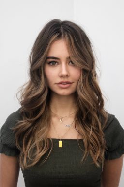 brunette balayage